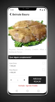 Pizzaria Campanhola android App screenshot 2